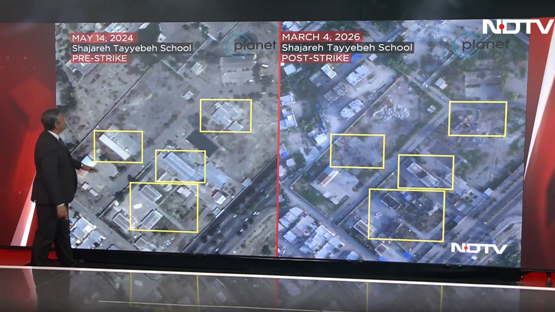 Before & After Satellite Images Show Iran Strike Damage, School & Missile Base Destroyed
