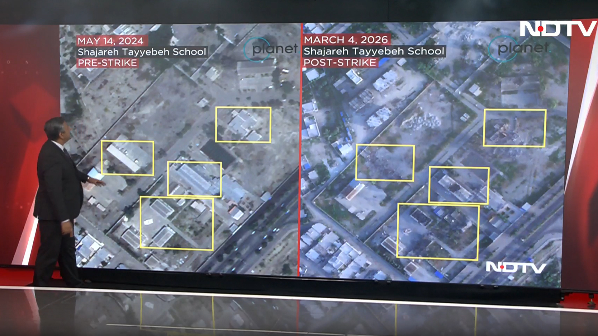 Before & After Satellite Images Show Iran Strike Damage, School & Missile Base Destroyed
