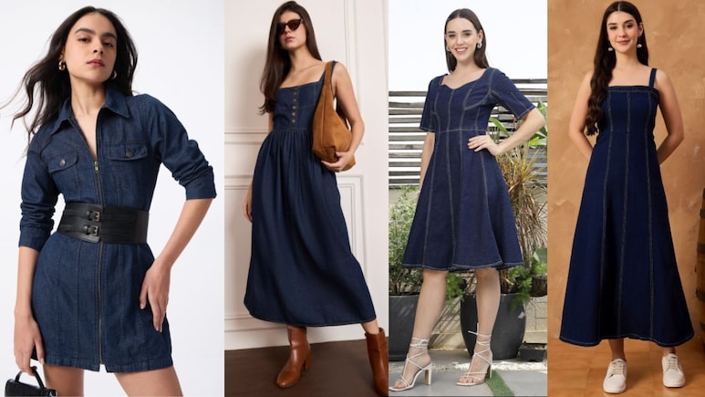 पार्टी हो या वेकेशन, ₹1000 से भी कम में इन ट्रेंडी और स्टाइलिश Denim Dresses के साथ हर जगह दिखें अट्रैक्टिव