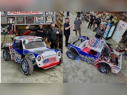 Travis Pastrana's Latest Showcar Is A Mini Cooper Pickup With Hayabusa Engine