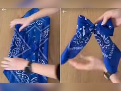 सिर्फ 5 मिनट में रुमाल से बनाएं स्टाइलिश हेयर क्लिप, बिना पैसे खर्च किए मिनटों में पाएं क्लासी लुक