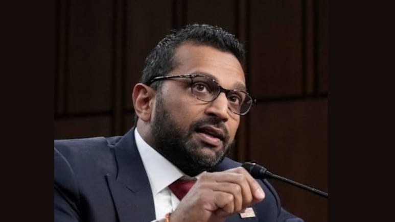 Kash Patel Is 'Repeatedly Drunk' In Public, Claims Report, He Says "Fake News"