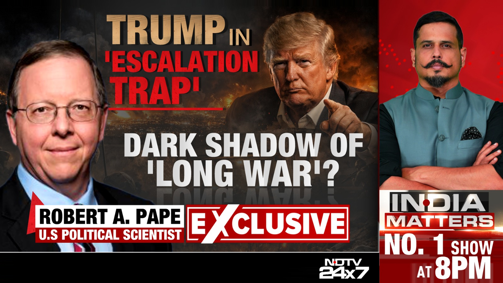 Is Trump in an "Escalation Trap" with Iran? Prof. Robert Pape Explains