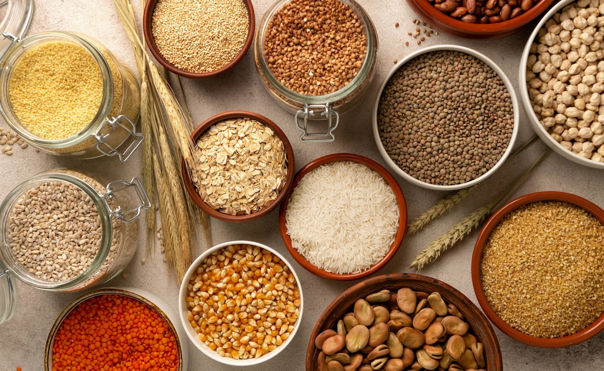 An assortment of millets