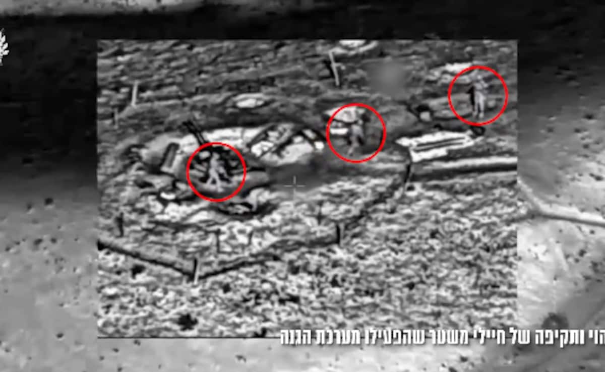 On Camera, Israel Neutralises Iranian Soldiers Activating Air Defence System