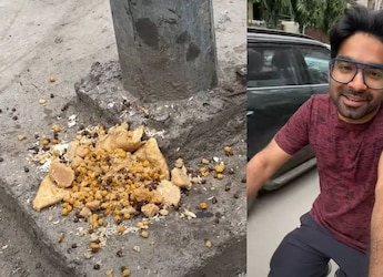 Watch: Heaps Of Kanjak Food Dumped On The Streets - Creator Suggests Ways To Reduce Waste