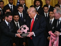 Lionel Messi, Who Turned Down Joe Bidens Invite A Year Ago, Meets Donald Trump At The White House