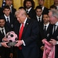 Lionel Messi, Who Turned Down Joe Bidens Invite A Year Ago, Meets Donald Trump At The White House