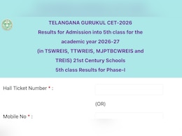 Telangana Gurukul Common Entrance Test Result 2026 Out, Here's Direct Link To Check