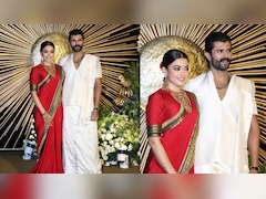 What Rashmika Mandanna And Vijay Deverakonda Wore At Their Hyderabad Reception