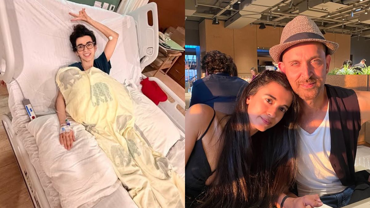 Saba Azad Hospitalised For Parasitic Infection, Thanks Boyfriend Hrithik Roshan For Keeping Her 'Spirits Up'