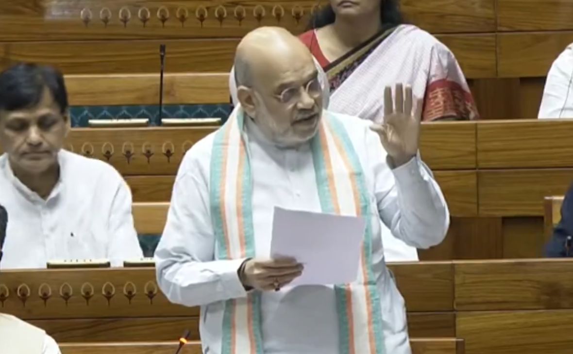 नक्सलियों के लिए विपक्ष को दर्द, हमारे लिए देश जरूरी- संसद में बोले गृह मंत्री अमित शाह