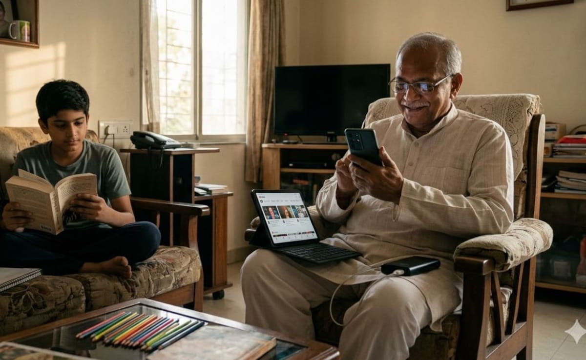पोते-पोतियों से ज्यादा दादा-दादी चला रहे फोन! आंखों की रोशनी के साथ याददाश्त पर भी पड़ रहा बुरा असर