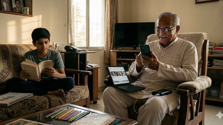 पोते-पोतियों से ज्यादा दादा-दादी चला रहे फोन! आंखों की रोशनी के साथ याददाश्त पर भी पड़ रहा बुरा असर