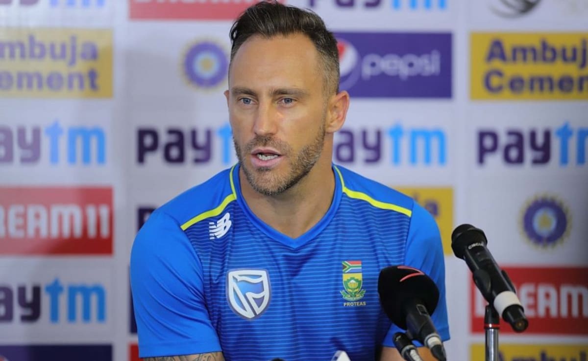 "You Feel He Can Get Out Any Time": Faf Du Plessis On This India Star In IPL