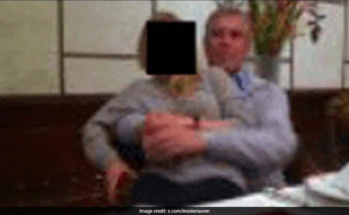 New Epstein Files Pics Show Woman On Lap Of Ex-Prince Andrew