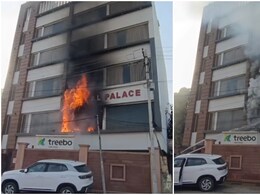 Jodhpur Hotel Fire: जोधपुर के होटल सोनल पैलेस में भीषण आग, कमरों में फंसे यात्रियों ने छत पर भागकर बचाई जान