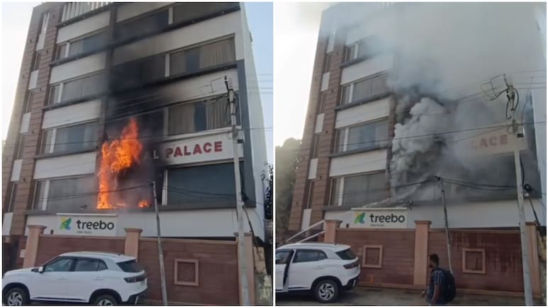 Jodhpur Hotel Fire: जोधपुर के होटल सोनल पैलेस में भीषण आग, कमरों में फंसे यात्रियों ने छत पर भागकर बचाई जान