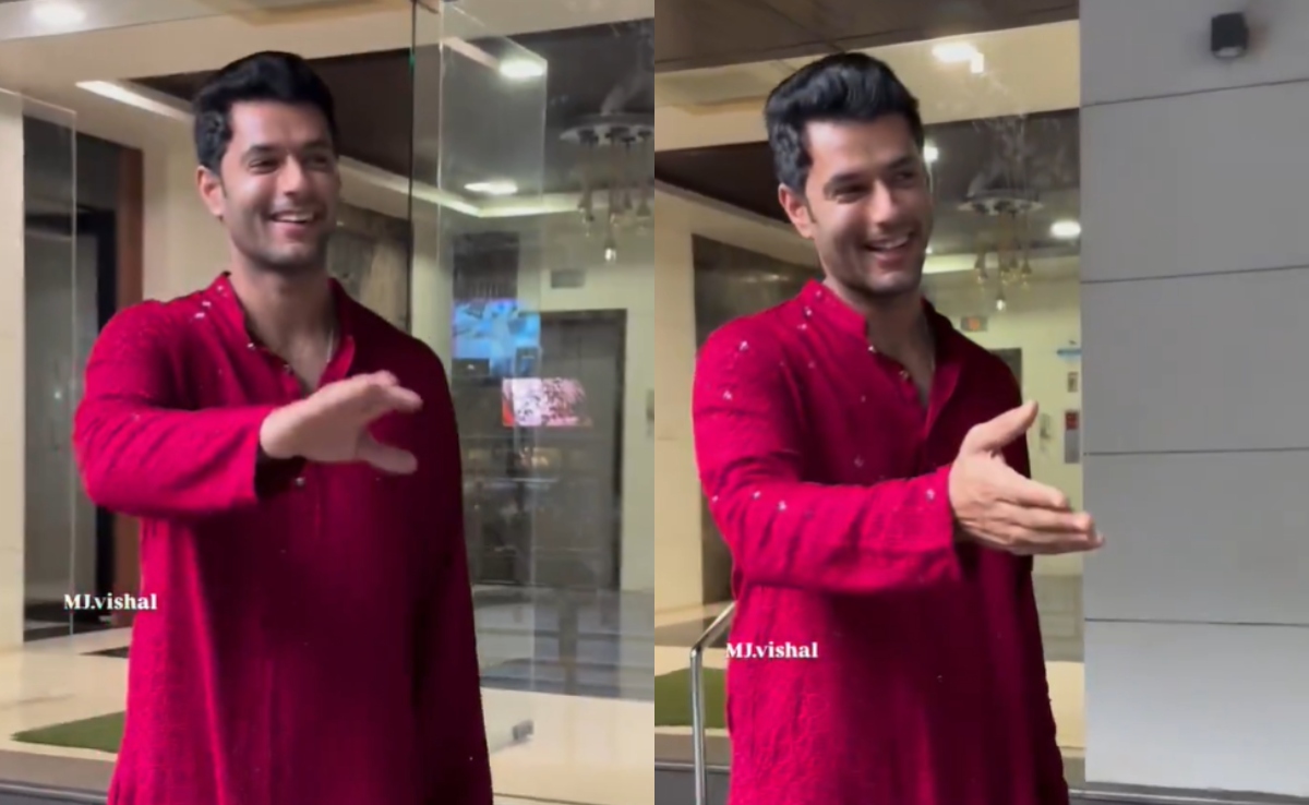 "Biwi Aa Rahi": Dube Surprised By Paparazzi Presence, Delivers Viral Moment