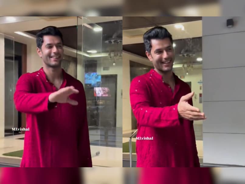 "Meri Biwi Aa Rahi Hai": Shivam Dube Taken Aback By Paparazzi Presence, Delivers Viral-Worthy Gesture