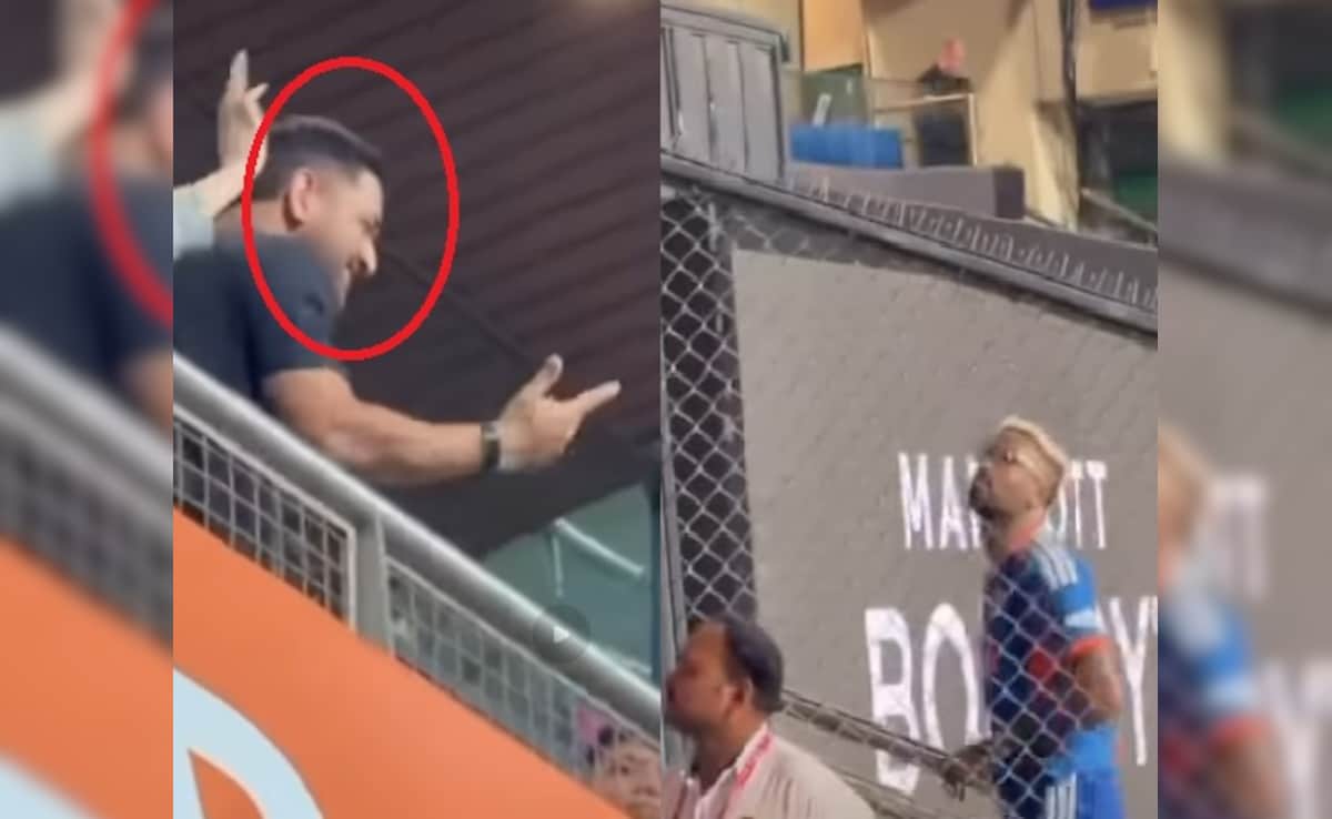 Video: सेमीफाइनल में जीत के तुरंत बाद गुरु धोनी से मिलने चले आए हार्दिक पंड्या, ऐसे किया माही का सम्मान