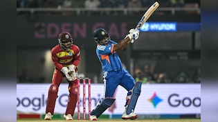 India vs West Indies Live Score:  संजू सैमसन-सूर्यकुमार यादव कूट रहे रन, भारत का स्कोर 100 के करीब