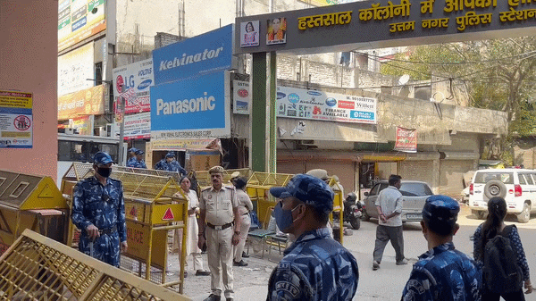 रामनवमी पर उत्तम नगर की सुरक्षा सख्त, चप्पे-चप्पे पर 650 पुलिसकर्मी; सादे कपड़ों में गुप्त निगरानी