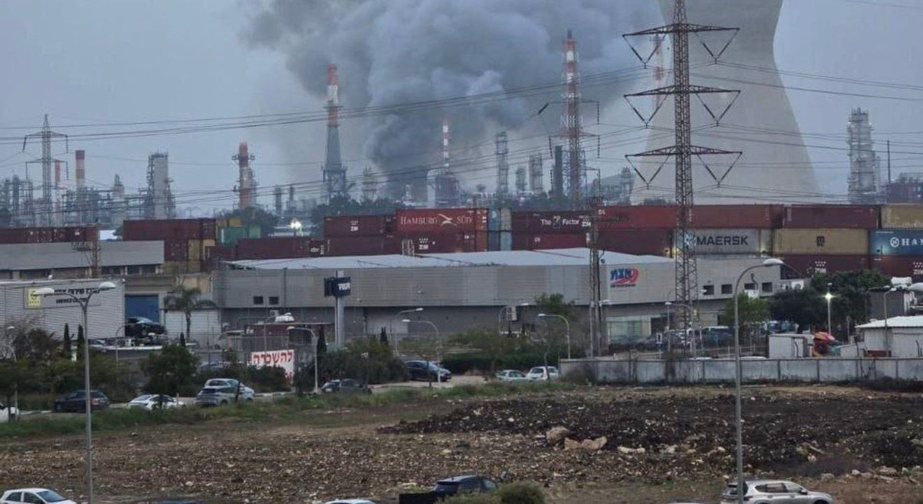 Iran Missile Attack Hits Oil Refinery In Israel's Haifa: Report
