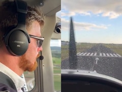 T20 World Cup Star Also A Pilot, Aces Aircraft Landing To Perfection. Watch