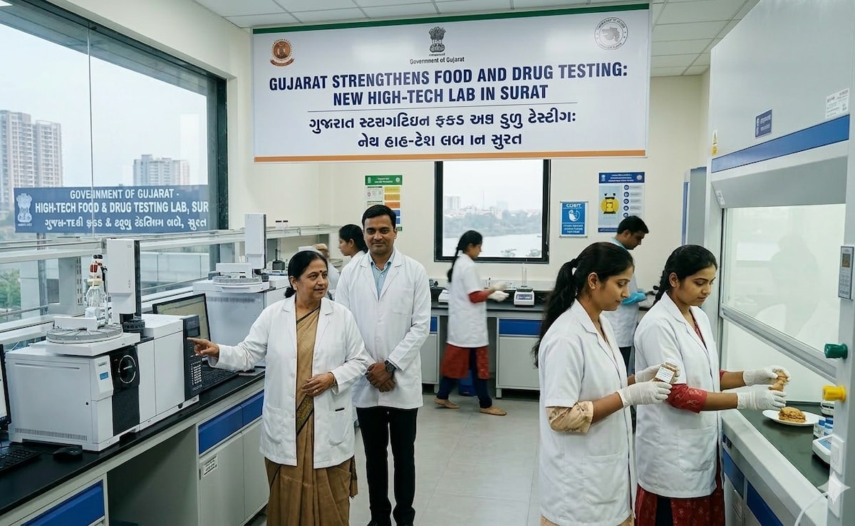 Food And Drug Safety Measures Reinforced In Gujarat With Surat's New High-Tech Lab