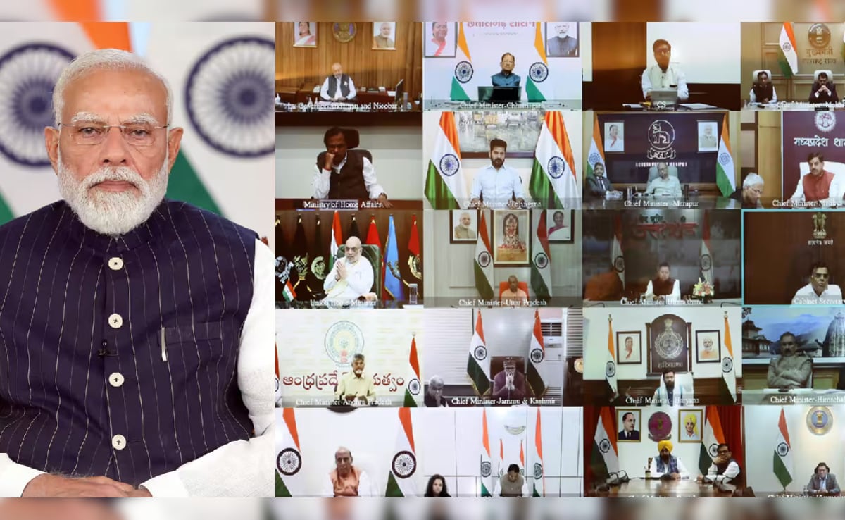 अफवाह फैलाने वाले और कालाबाजारी करने वालों पर एक्शन, मुख्यमंत्रियों की बैठक में PM मोदी ने क्या-क्या कहा?