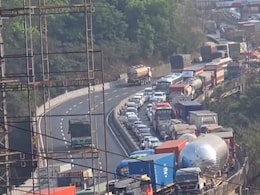 VIDEO: रामनवमी पर 5 किमी लंबा ट्रैफिक जाम, मुंबई-पुणे एक्सप्रेसवे पर रेंगती दिखी गाड़ियां, फंसे सैकड़ों यात्री