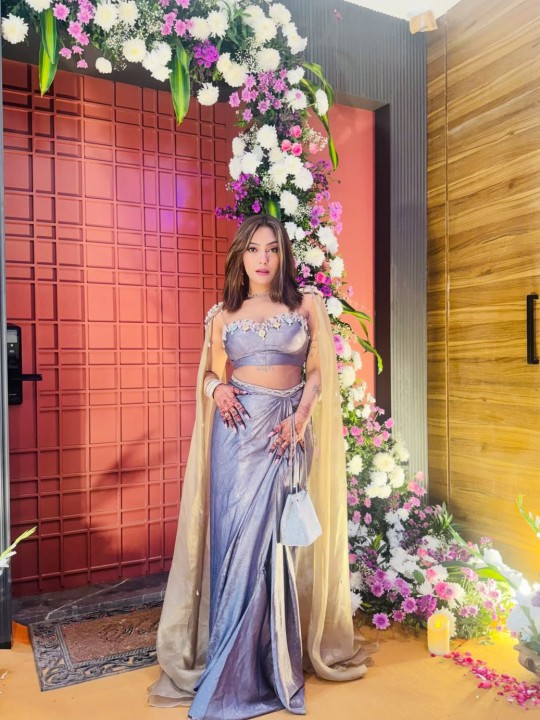 Aashika Bhatia Nails The Luxe Lavender Moment