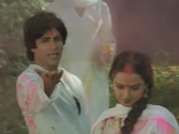 इस गाने के बिना अधूरी कहलाती है होली, अमिताभ बच्चन के साथ शूटिंग देखने आए लोगों ने किया था काम