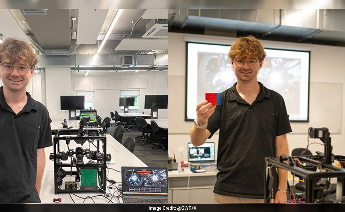 Robot Solves 4x4x4 Puzzle Cube In 45 Seconds, Breaks Decade-Old Record