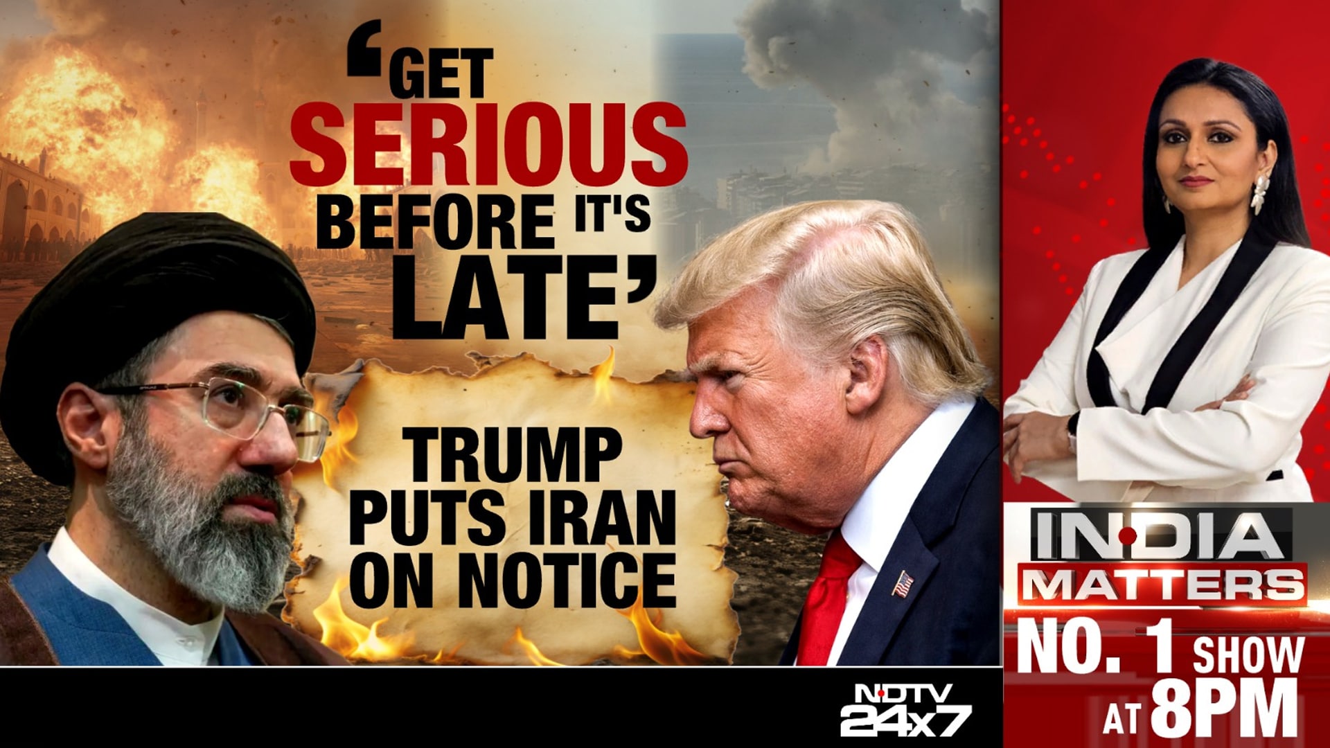 'No Turning Back': Donald Trump Warns Iran - 'Get Serious Before It's Too Late'