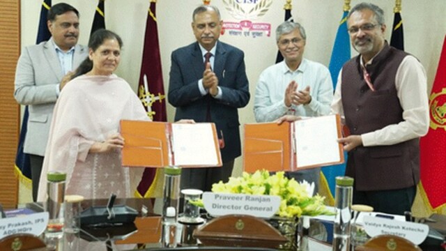 CISF signed an MoU with the Ministry of Ayush