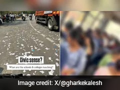 Man Confronts Students Throwing Paper From School Bus, Viral Video Sparks Debate