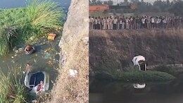 भोपाल में पानी से भरी अवैध खदान में गिरी तेज रफ्तार कार, एक शख्स की मौत, दो घायल