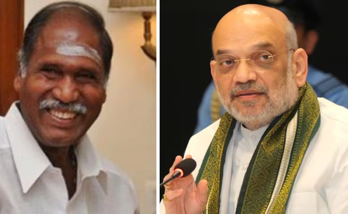 Call From Amit Shah Saved NR Congress-BJP Alliance In Puducherry: Sources