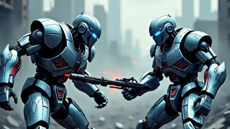 रोबोट आर्मी आपस में लड़ना शुरू भी कर चुकी है, जो fantasy फिल्मों में सुनते देखते थे वो आज हो भी रहा है