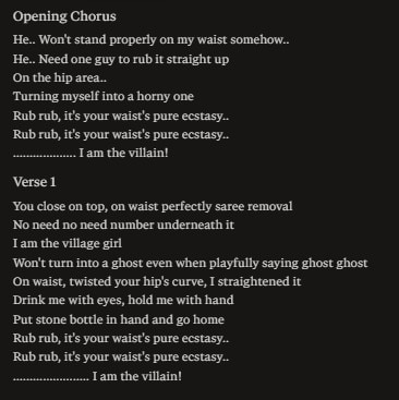 the malyalam version