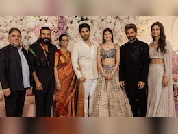 Ram Charan, Nani, Atlee, And Other Stars Join Allu Arjun At Brother Allu Sirish's Pre-Wedding Reception