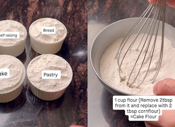 No Cake Flour, No Problem: Chef Shows How You Can Make 4 Types Of Flours At Home