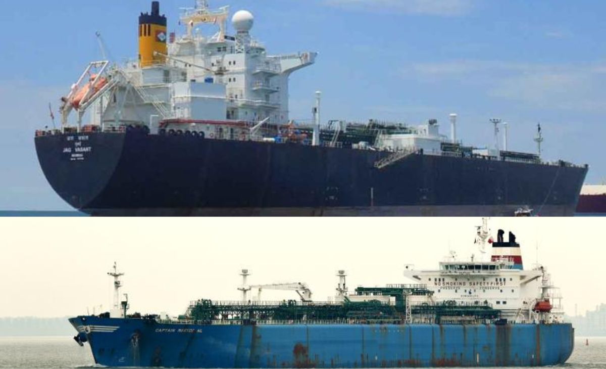 Warships Escort 2 Indian LPG Tankers In Gulf Of Oman Day After Hormuz Transit