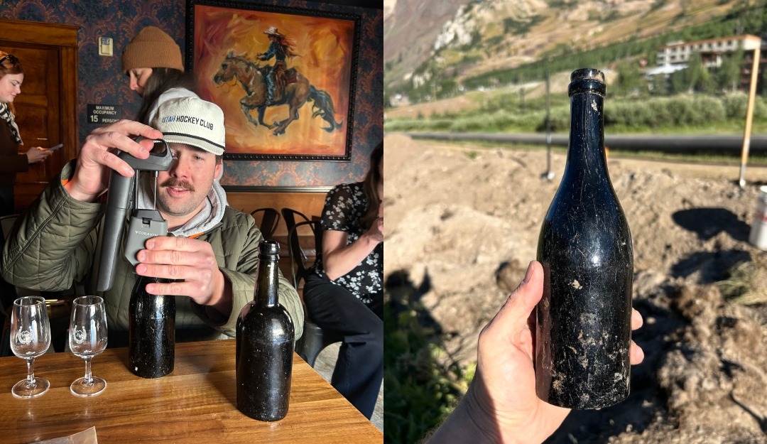 Archaeologists Discover A 150-Year-Old Mystery Alcohol Bottle In Utah