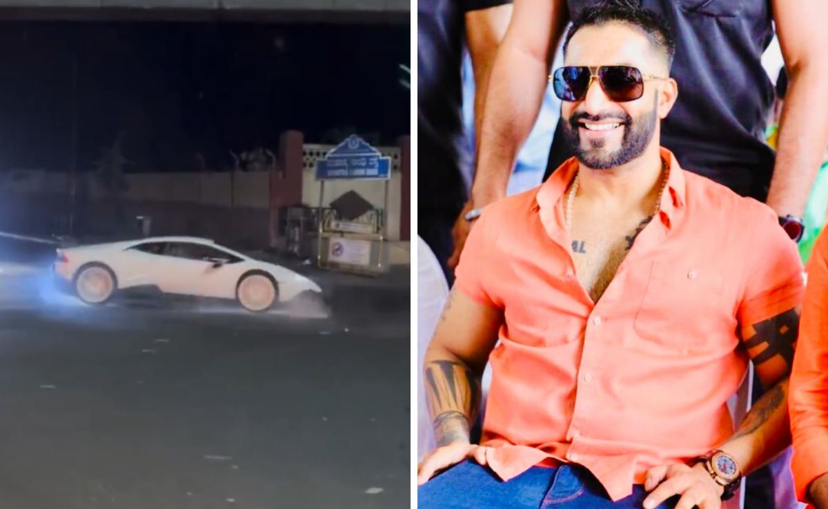 Lamborghini Performing Stunts On Bengaluru Road Traced To Ex-Don's Son