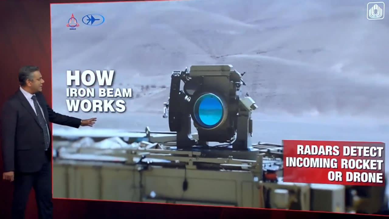 How Israel's Iron Beam Laser Defence System Works