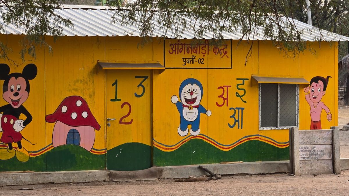 Doraemon On Wall And A Maoist Past: Hidma's Village Embraces Change