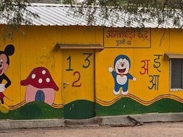 In Maoist Hidma's 'Forbidden' Fortress, Doraemon Smiles From The Wall
